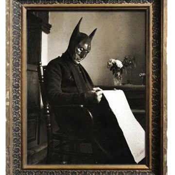 Batman che legge